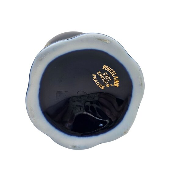 Porcelaine D'Art Limoges France Courting Couple Creamer Pitcher Bud Vase 6" - Picture 13 of 14